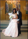 Oakland Church Wedding Photography - Couple at Altar 012